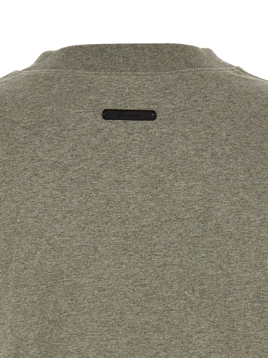 Gray Cotton T-Shirt