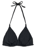 Black Recycled Polyester Bikini
