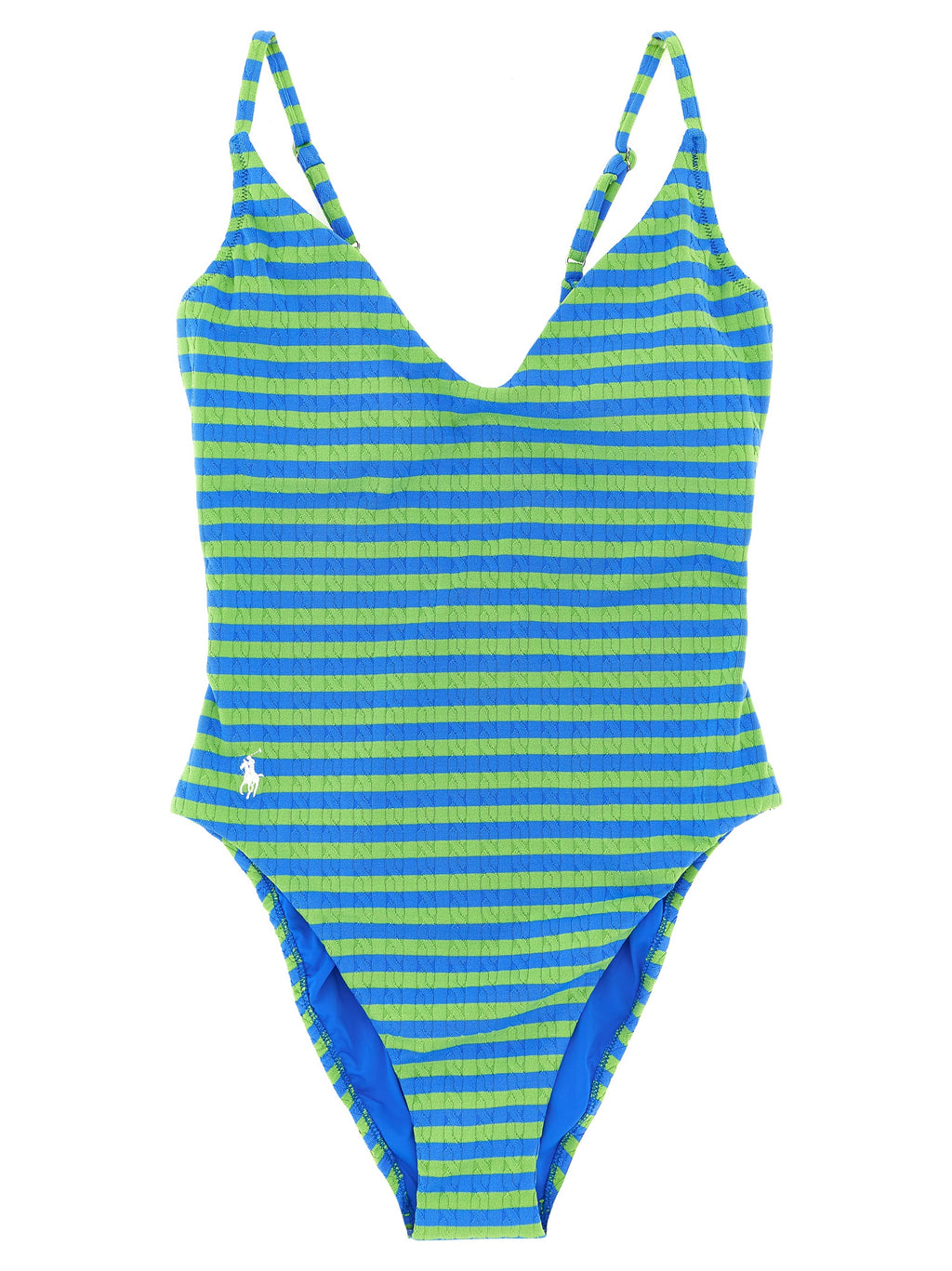 Multicolor Nylon One-Piece Swimsuit