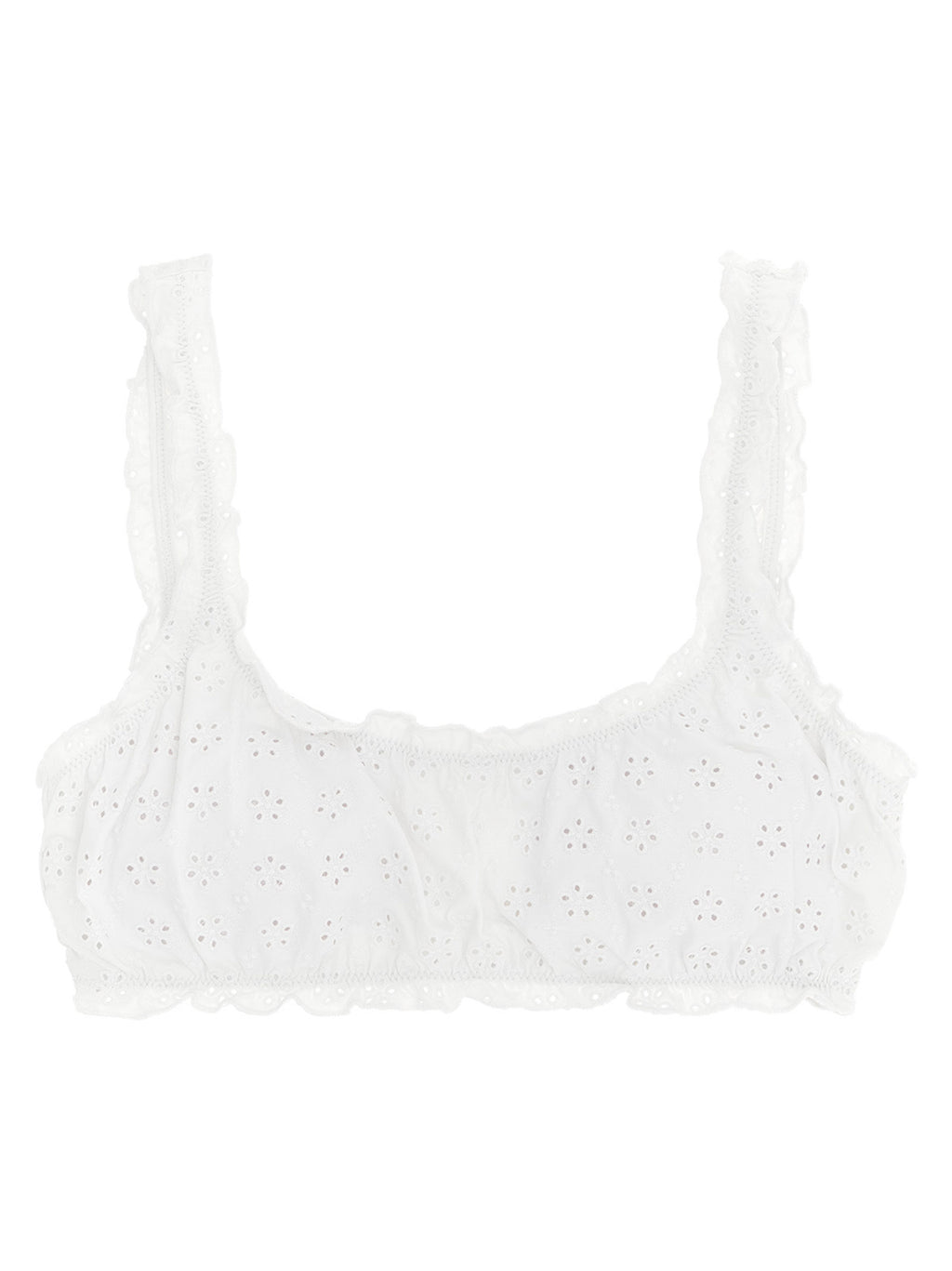 White Nylon Bikini