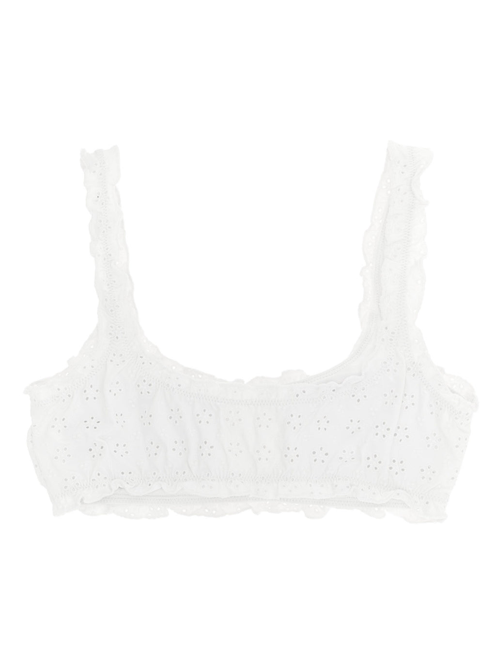 White Nylon Bikini