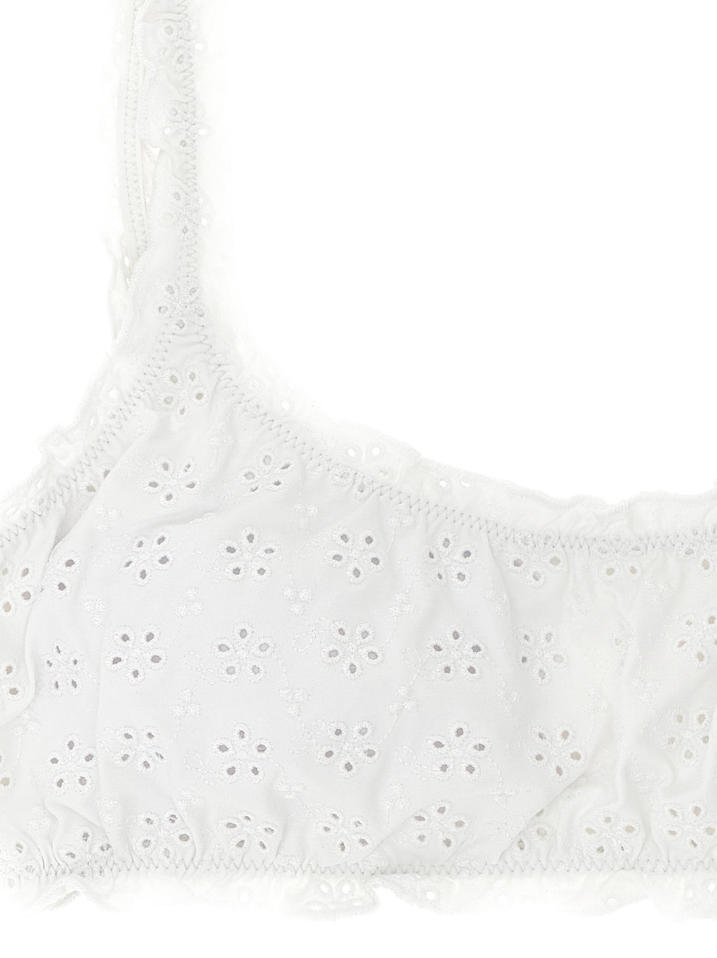 White Nylon Bikini