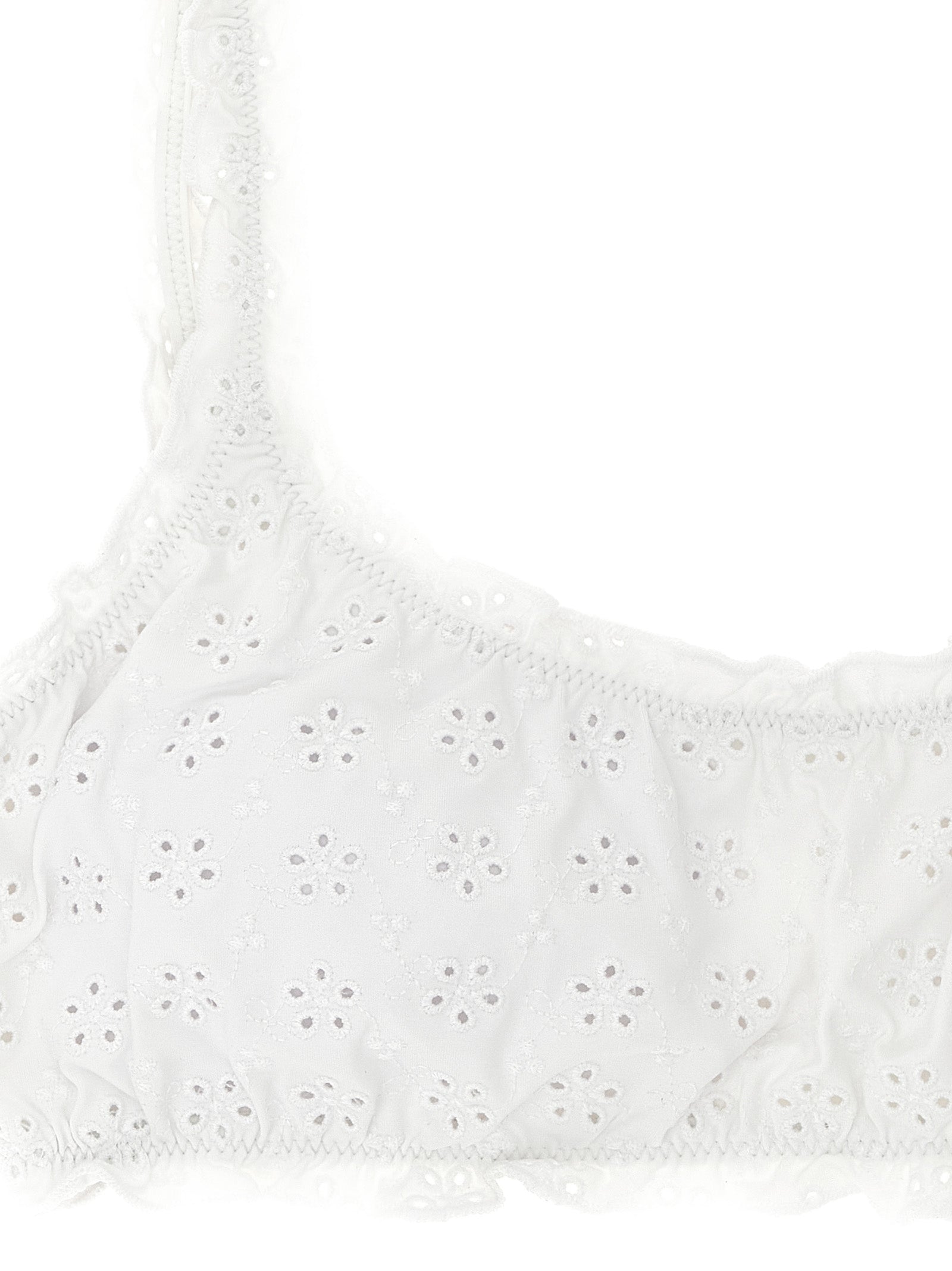 White Nylon Bikini