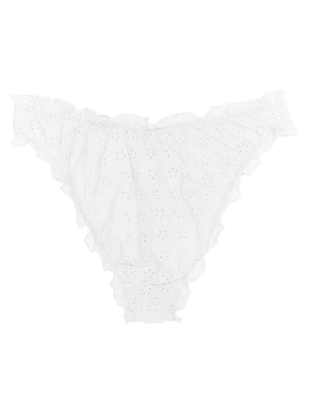 White Nylon Bikini