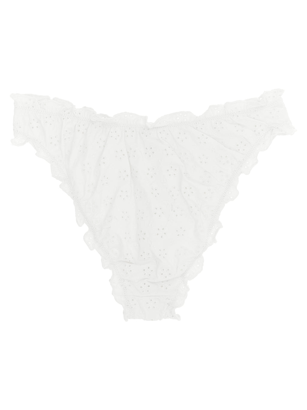 White Nylon Bikini