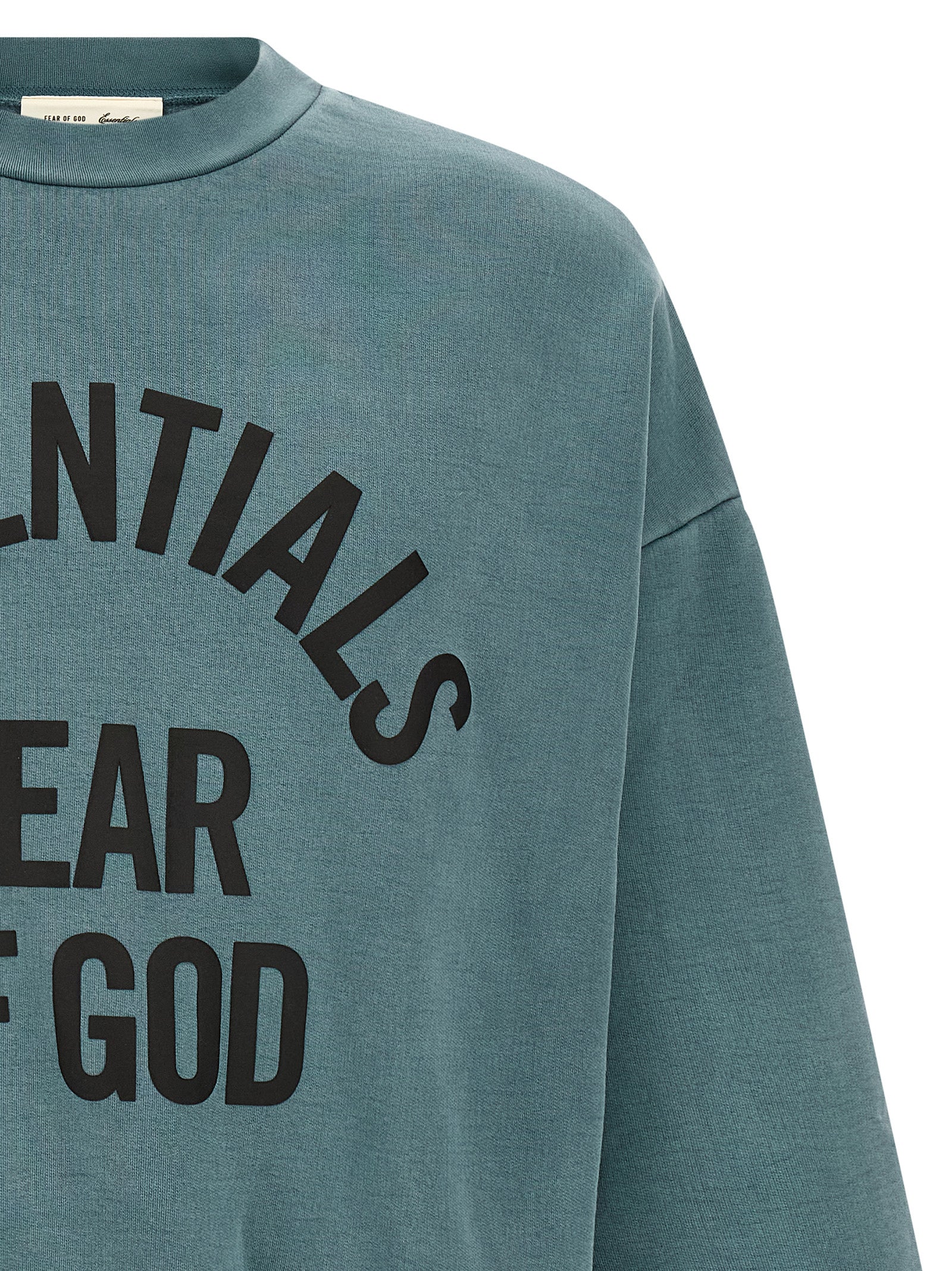 Blue Cotton Sweatshirt
