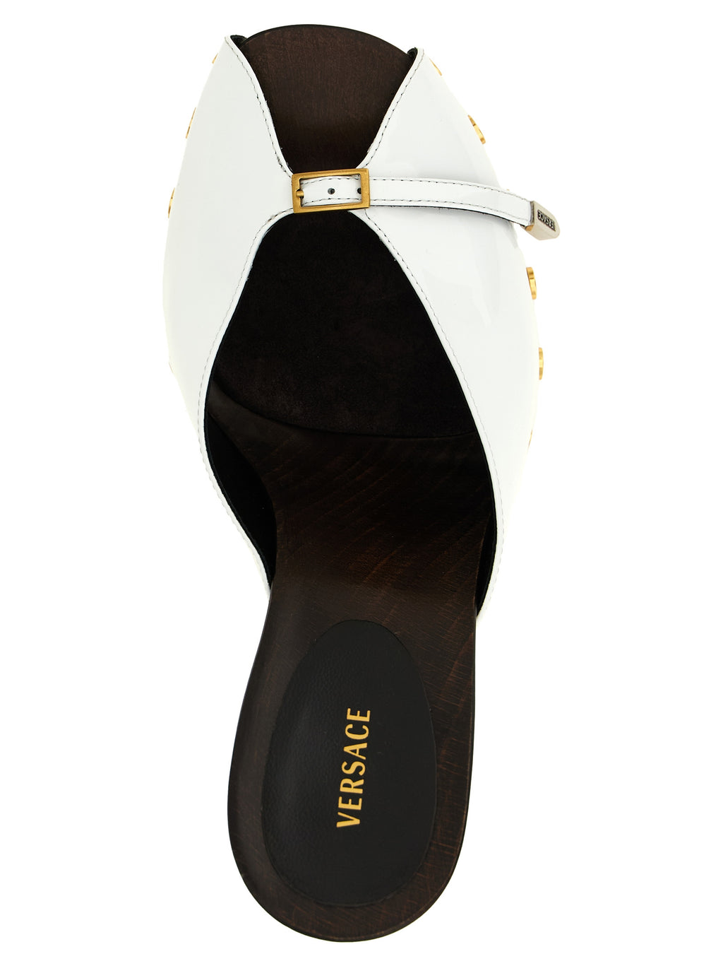 Bicolor Calfskin High Heel Pumps