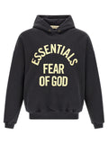 Black Cotton Sweatshirt