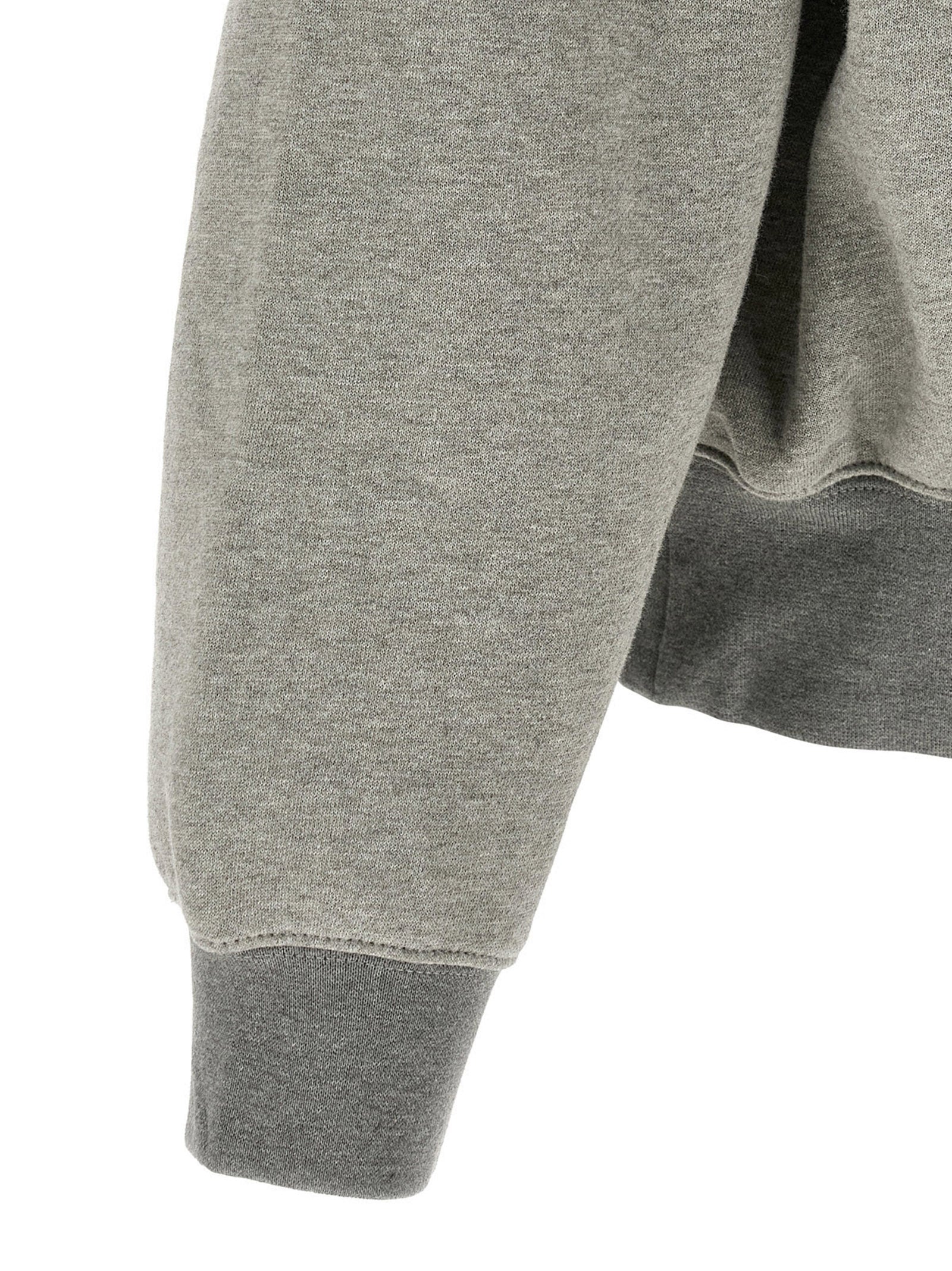 Gray Cotton Sweatshirt