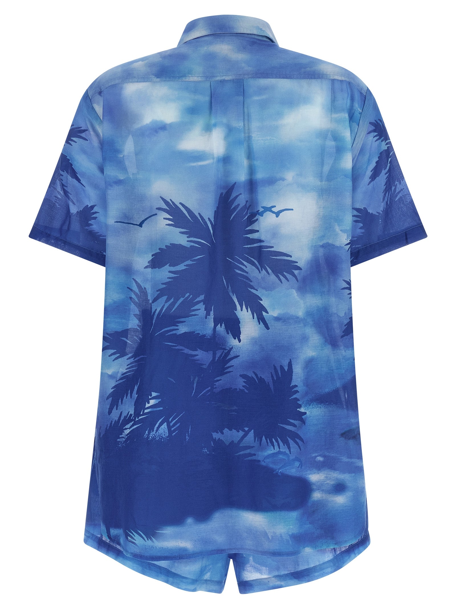 Blue Cotton Shirt