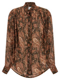 Multicolor Viscose Blouse