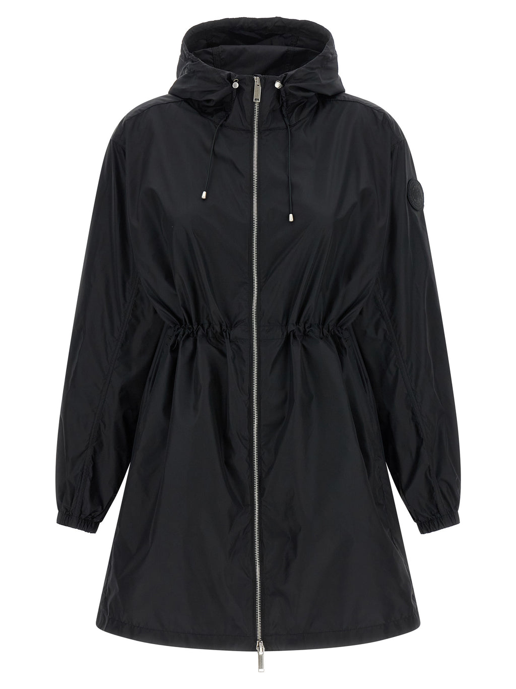 Black Polyamide Parka