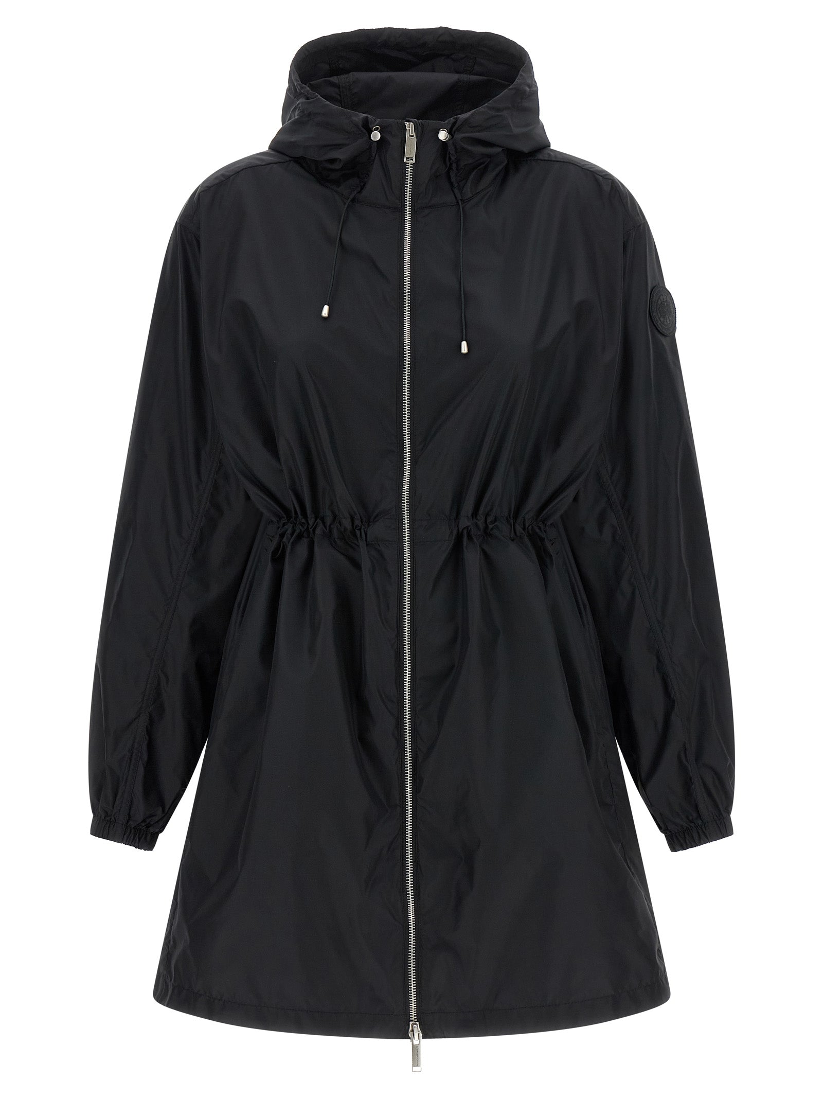 Black Polyamide Parka