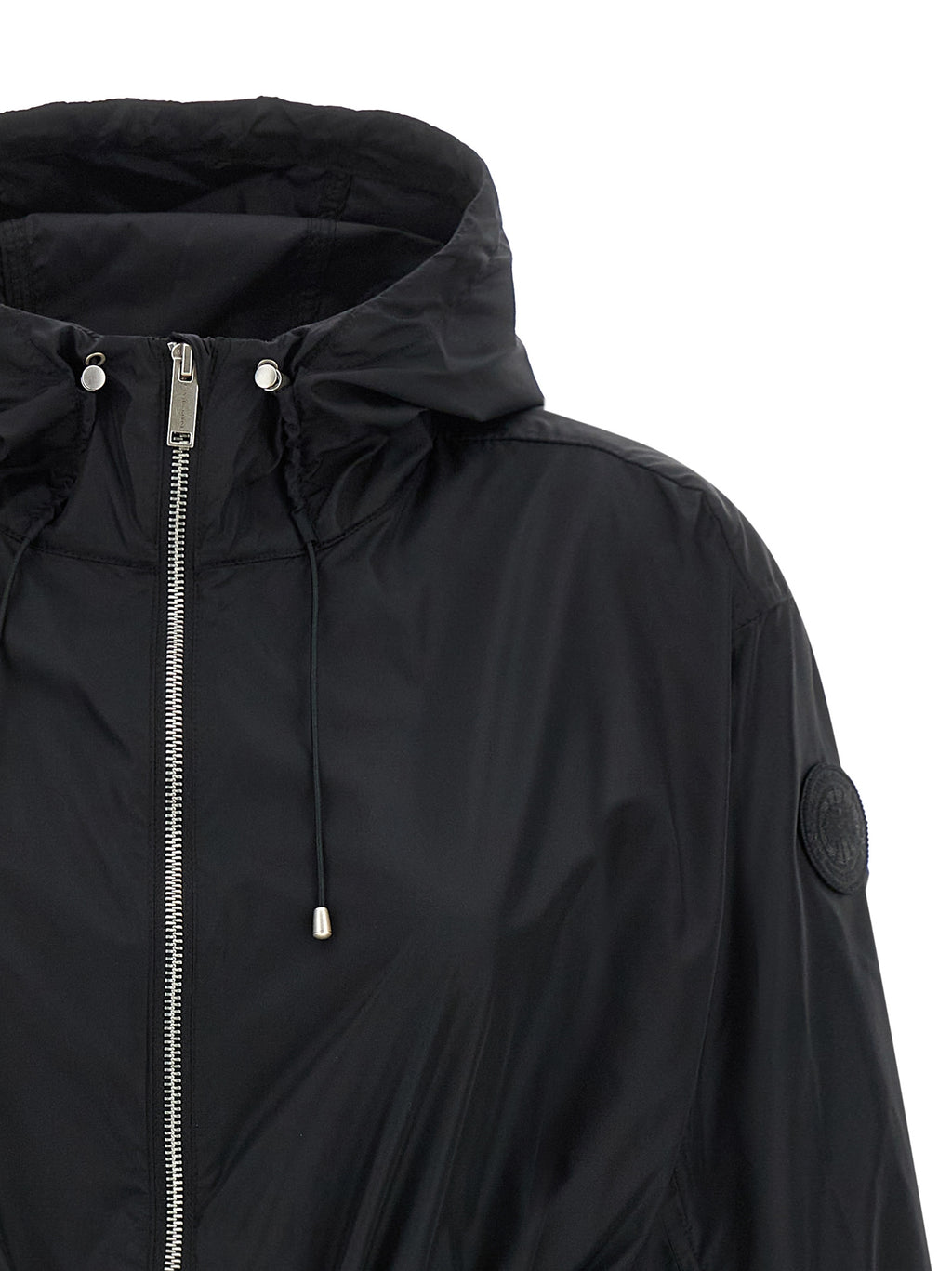 Black Polyamide Parka