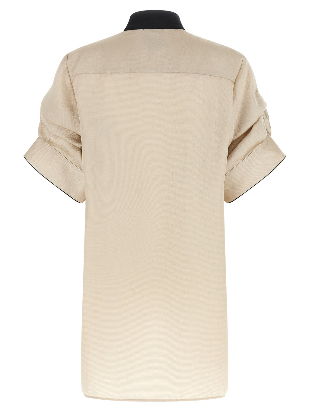 Beige Polyester Blouse