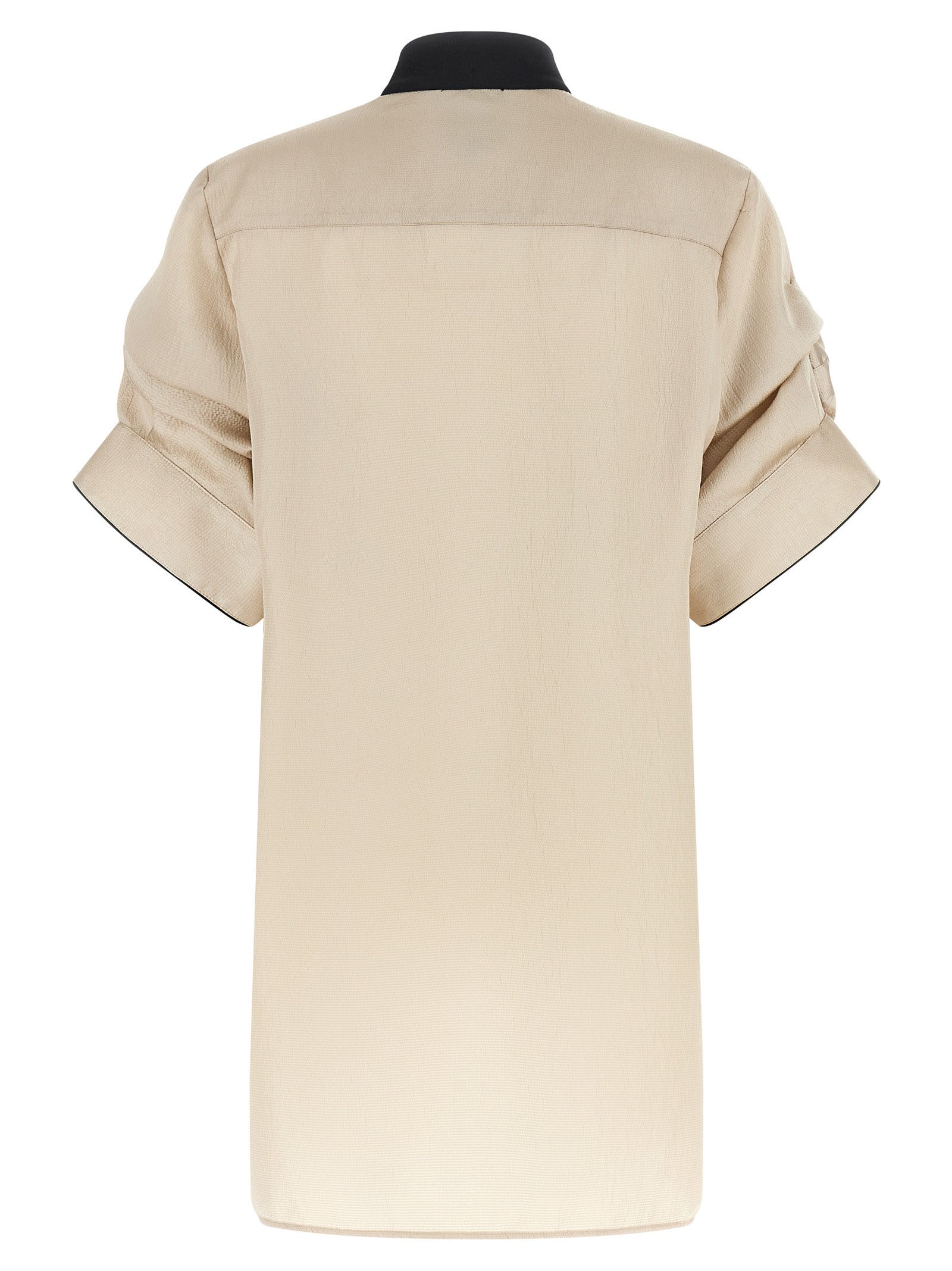 Beige Polyester Blouse