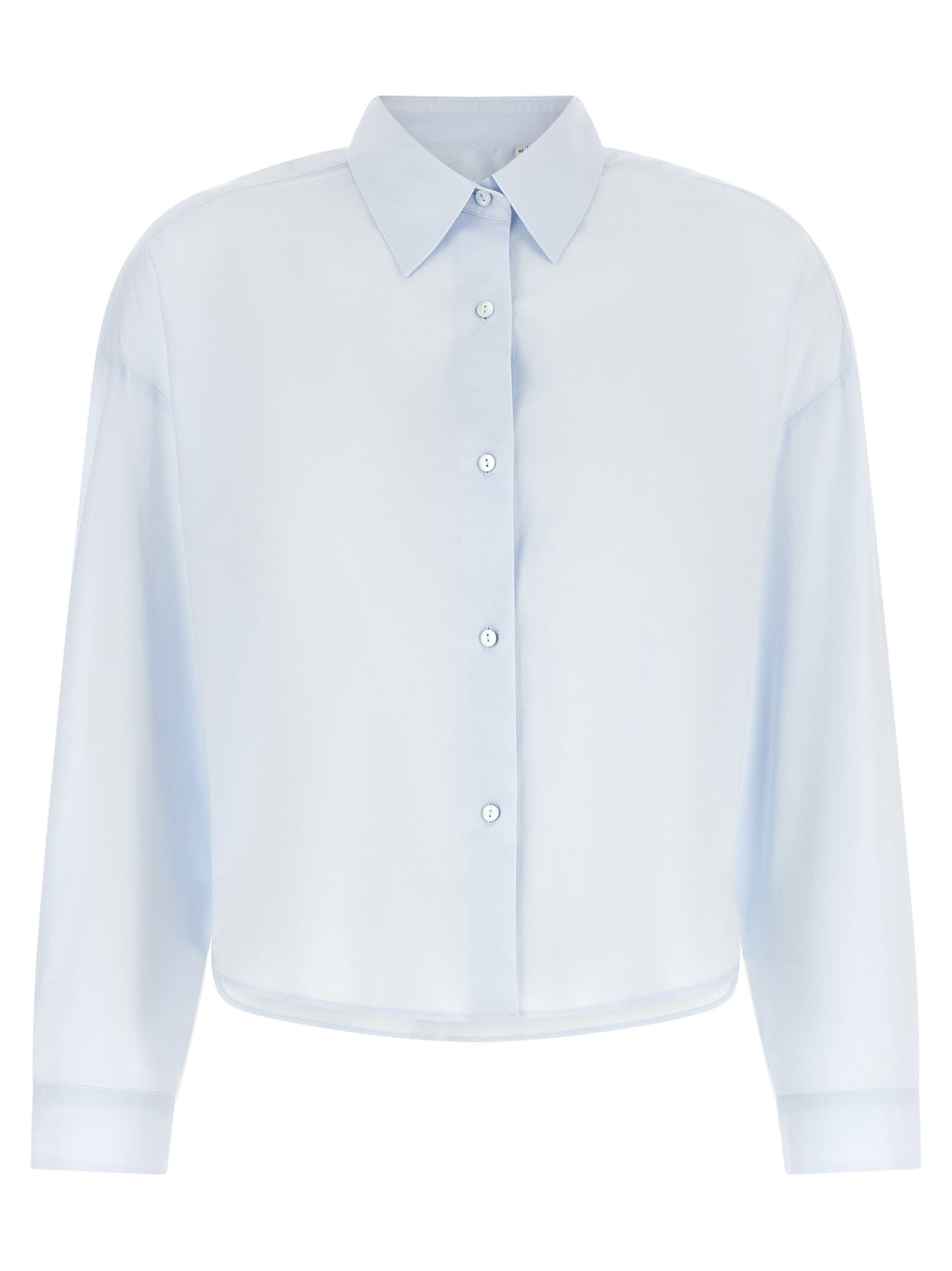Blue Cotton Blouse