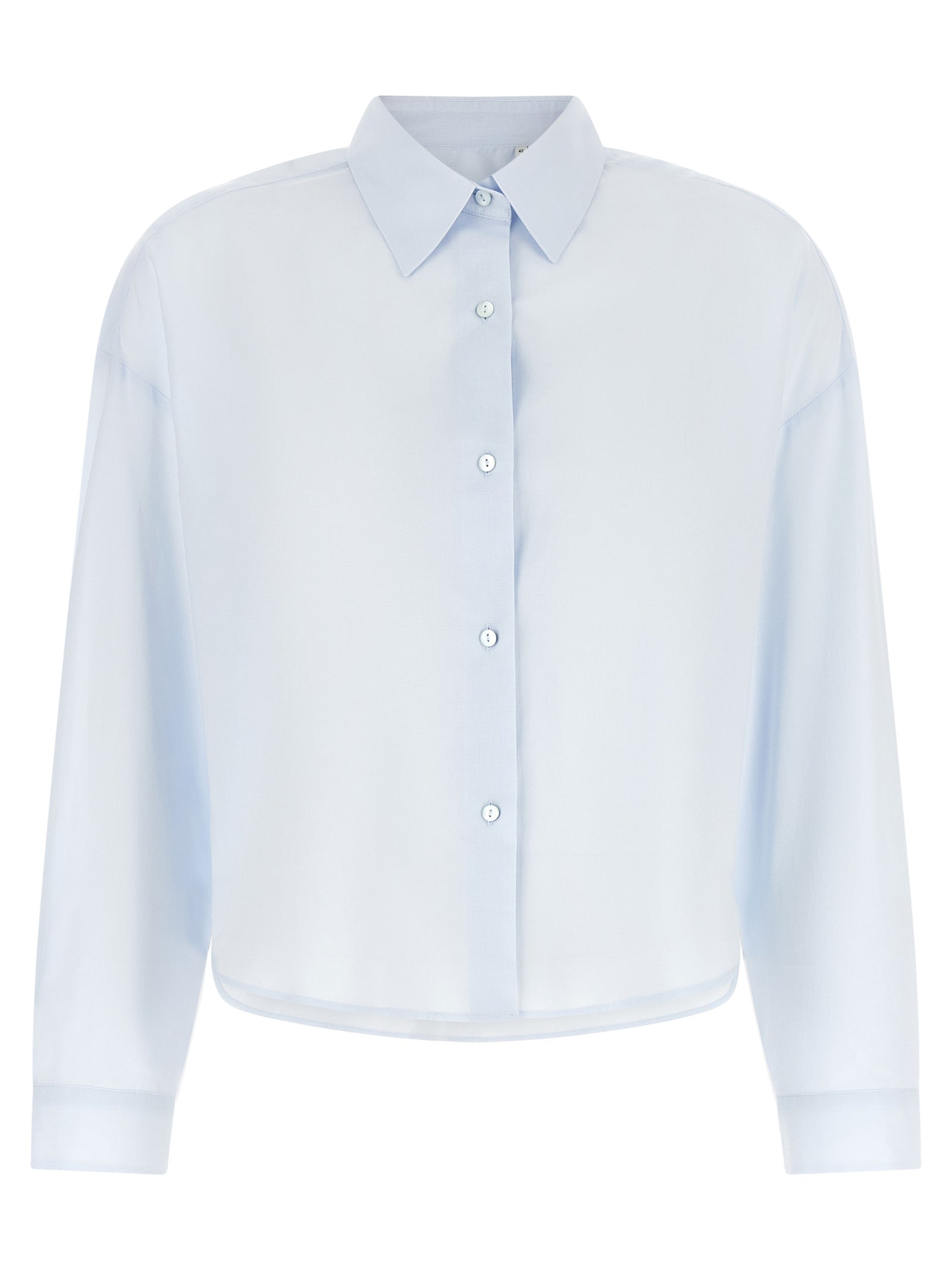 Blue Cotton Blouse