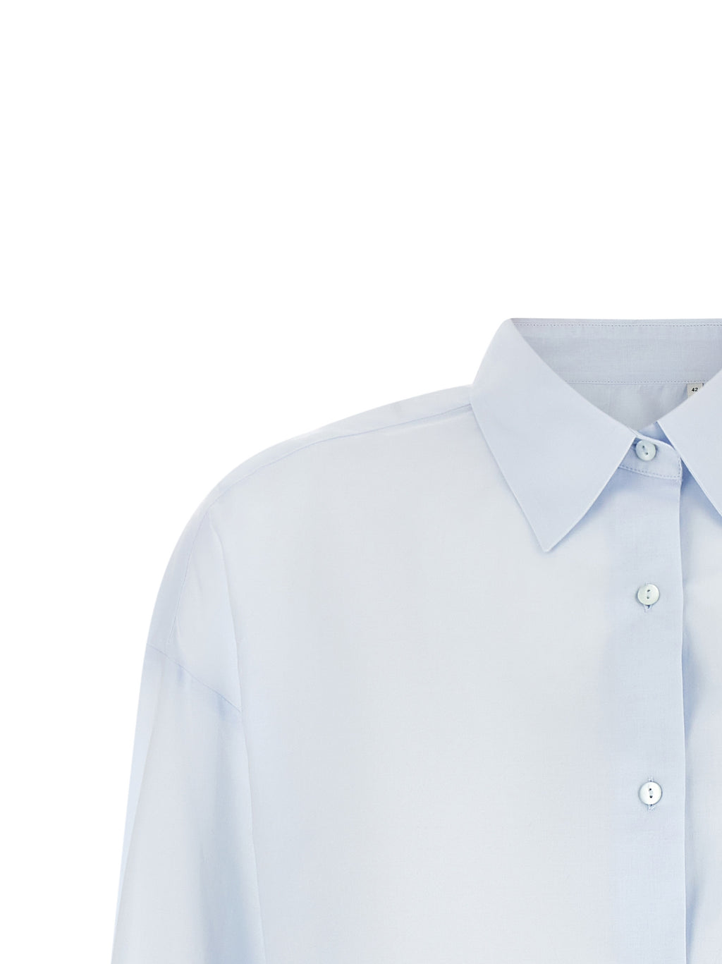 Blue Cotton Blouse