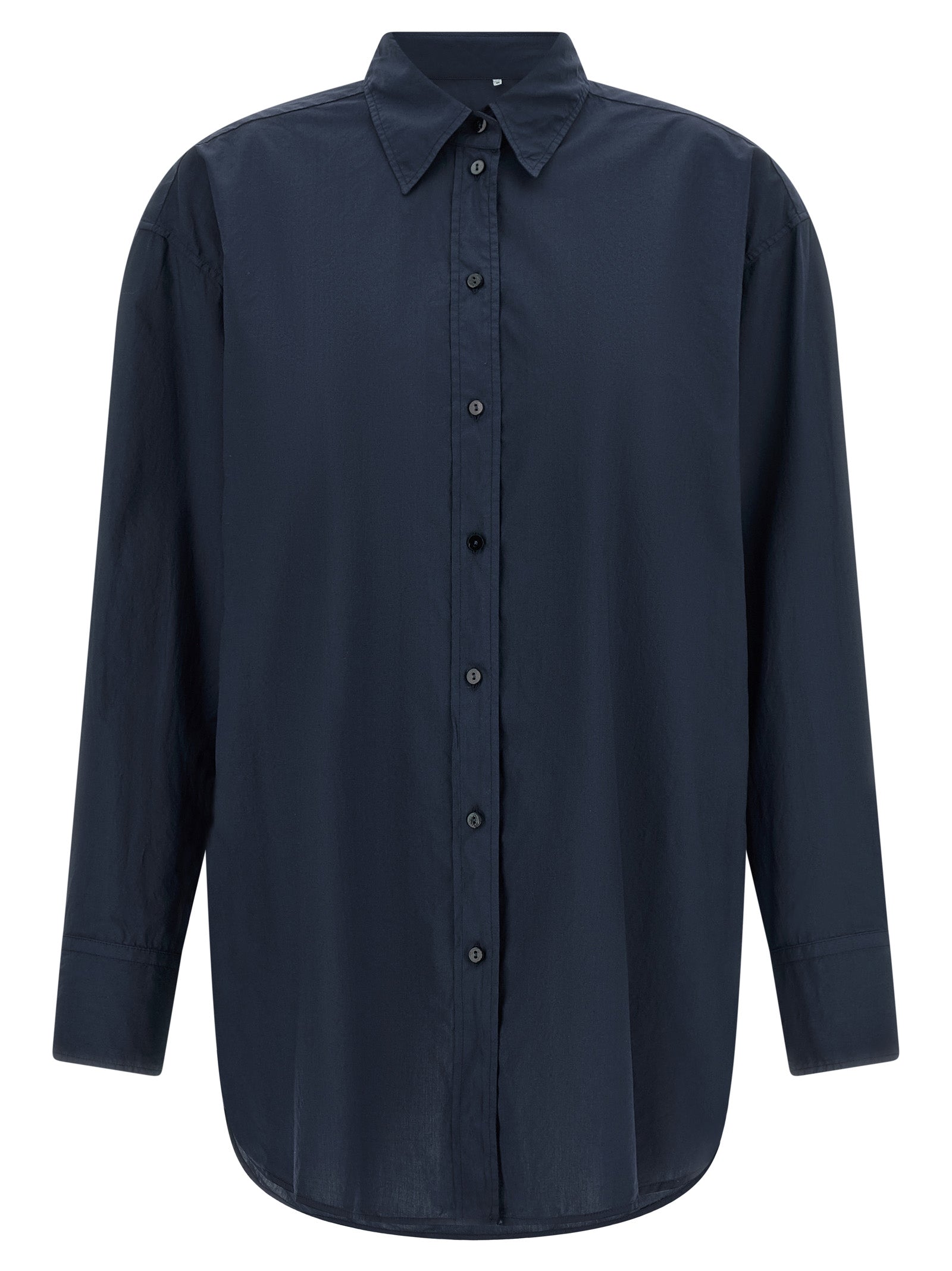 Blue Cotton Blouse