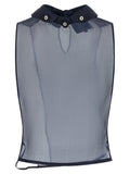 Blue Silk Shirt