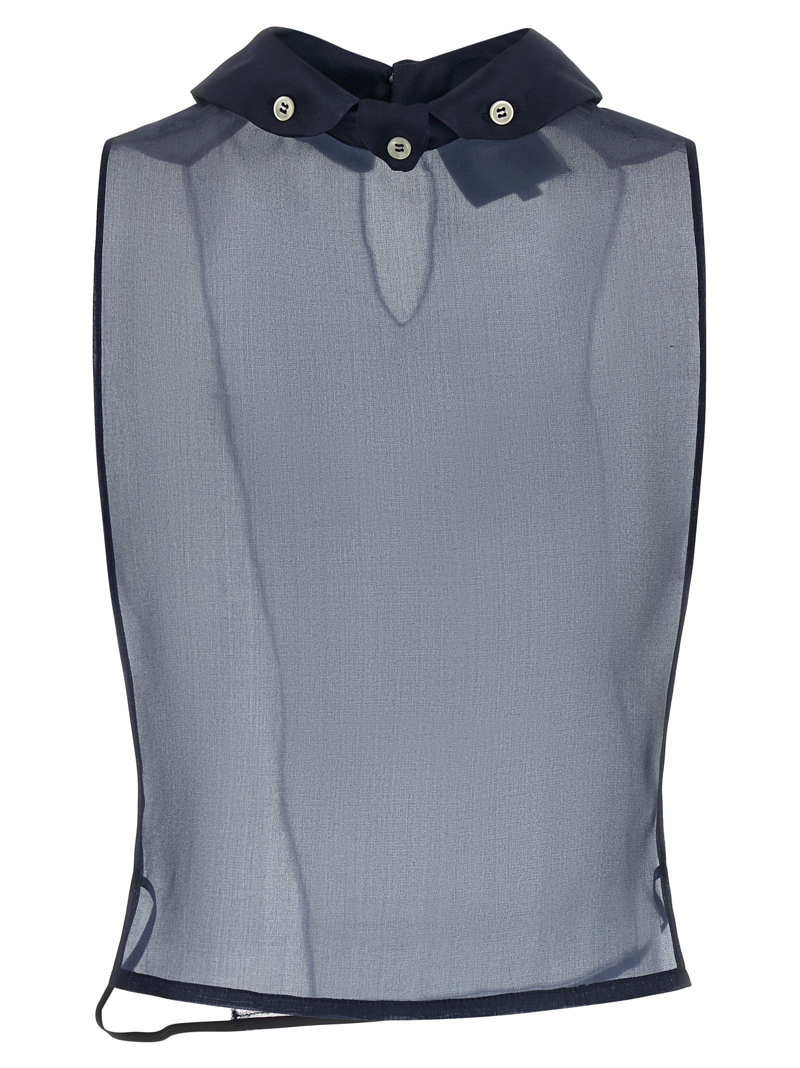 Blue Silk Shirt