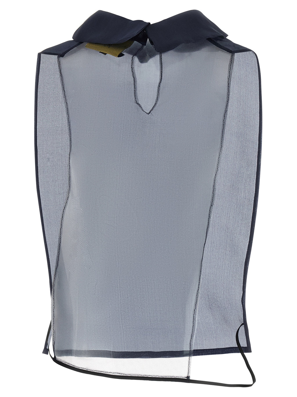 Blue Silk Shirt