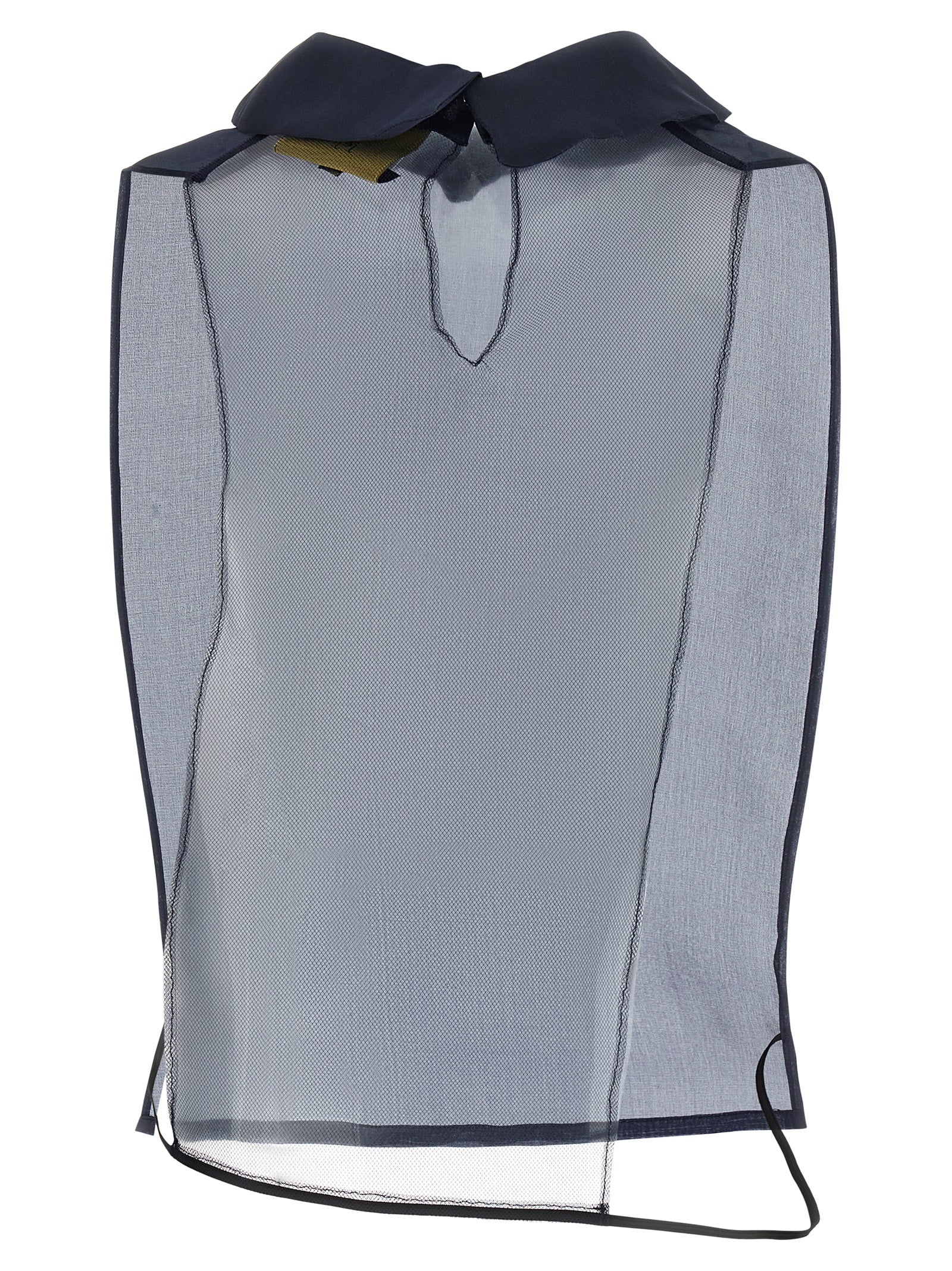 Blue Silk Shirt