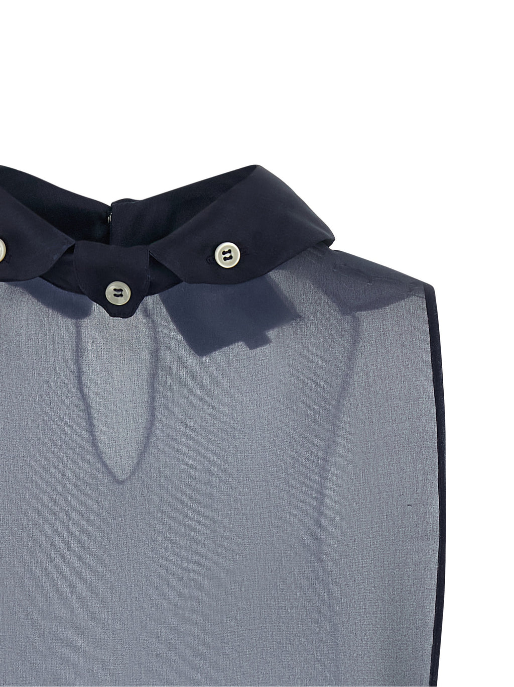 Blue Silk Shirt