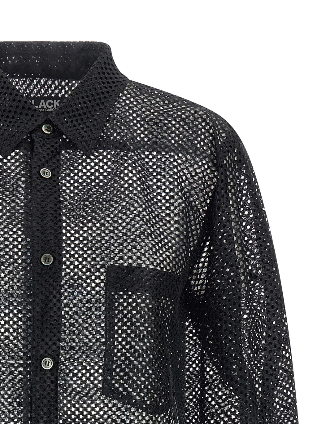Black Polyester Blouse