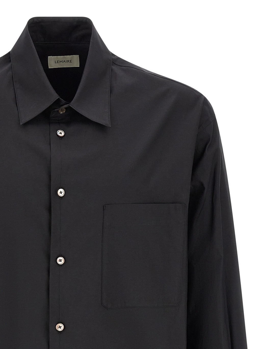Black Cotton Blouse