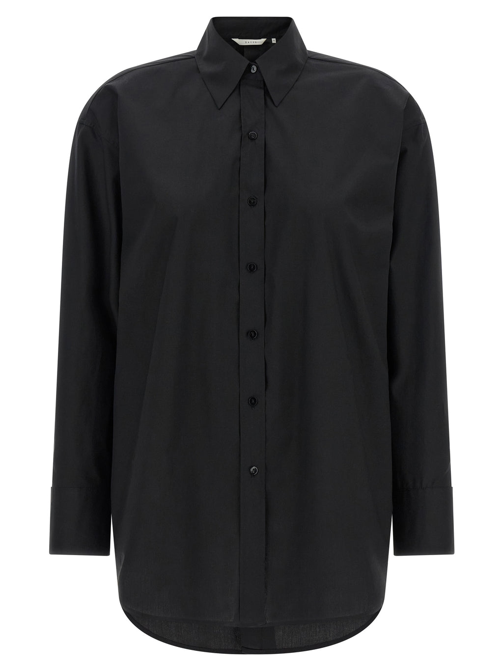 Black Cotton Blouse