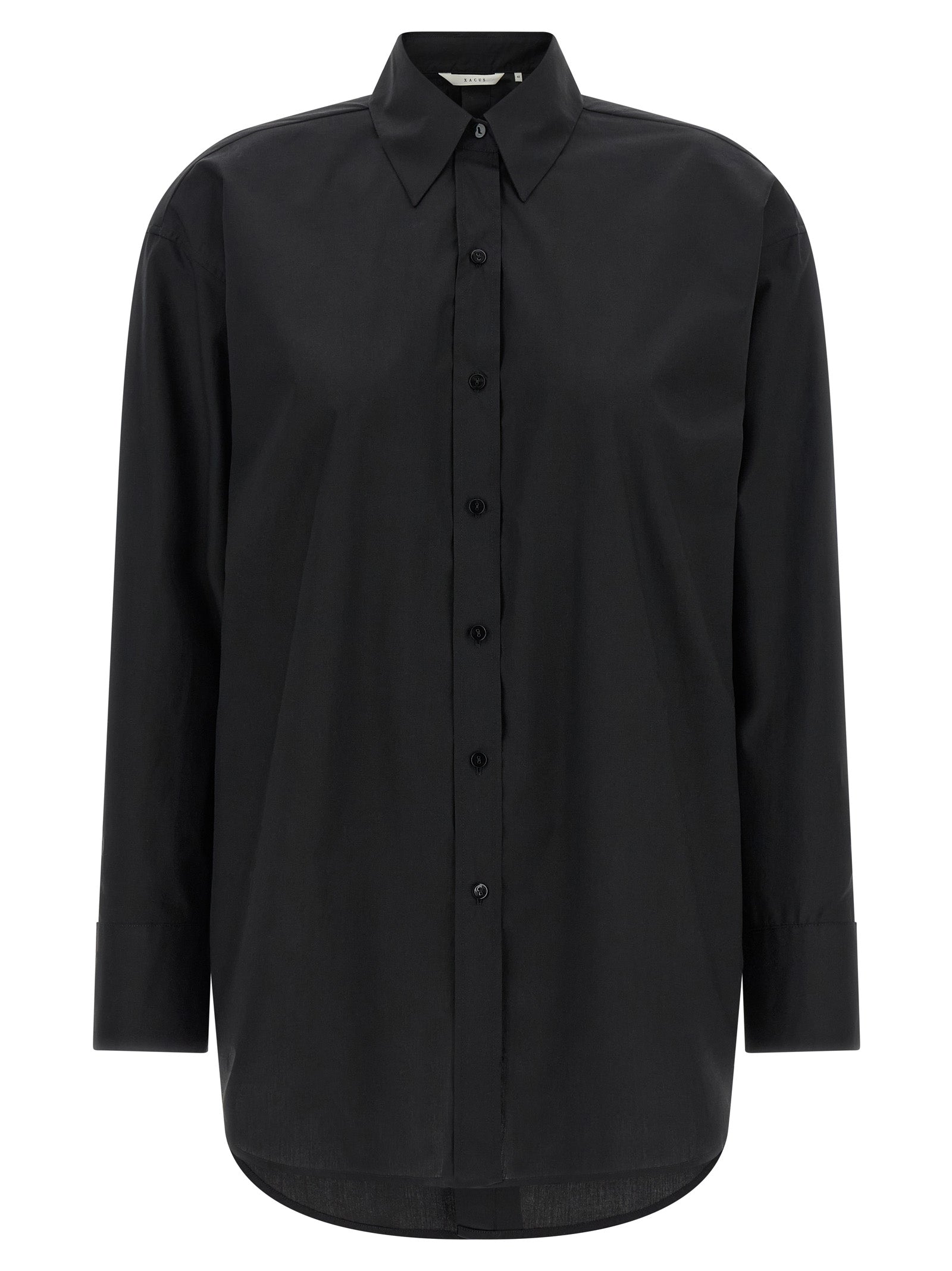 Black Cotton Blouse