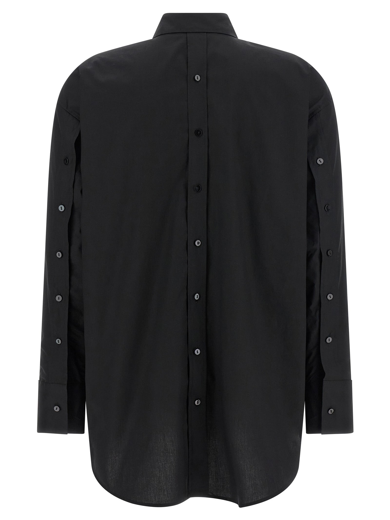 Black Cotton Blouse