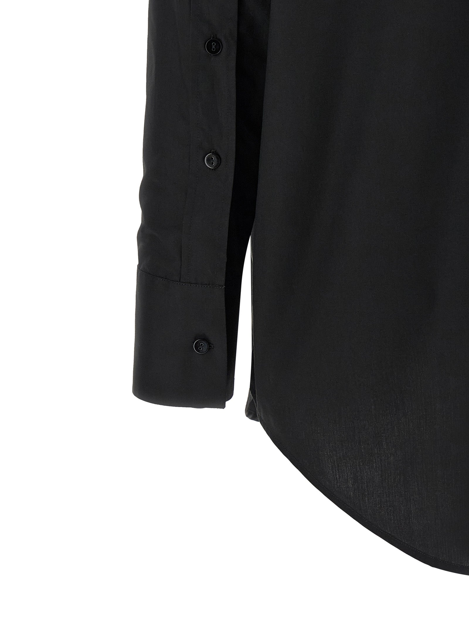 Black Cotton Blouse