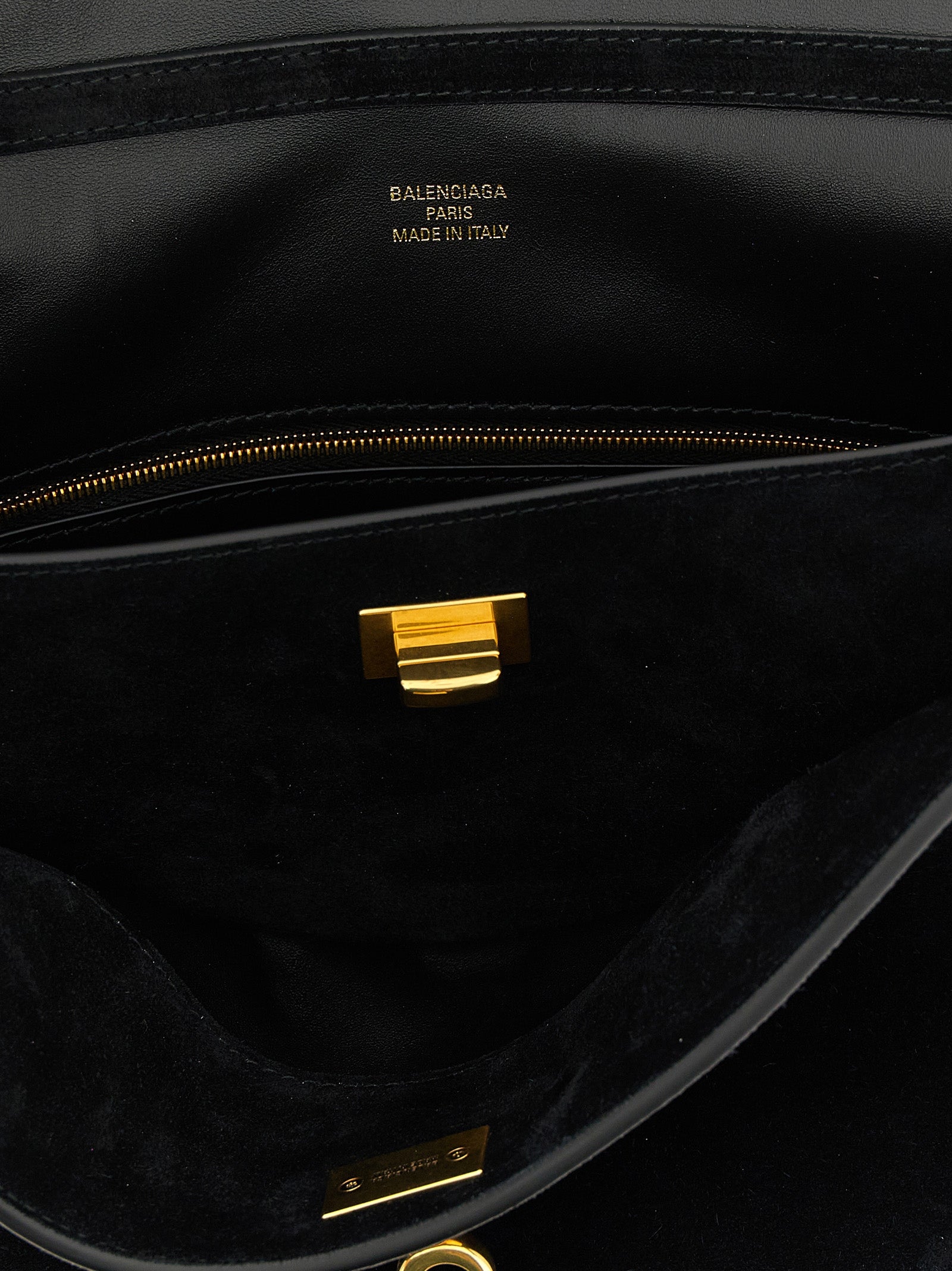 Black Calfskin Handbag
