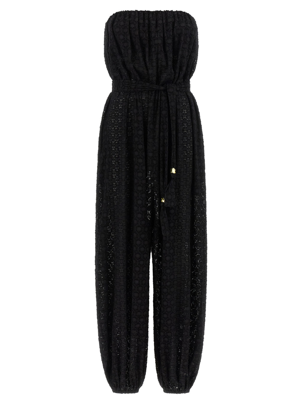 Black Silk Jumpsuit