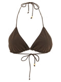 Brown Polyamide Bikini