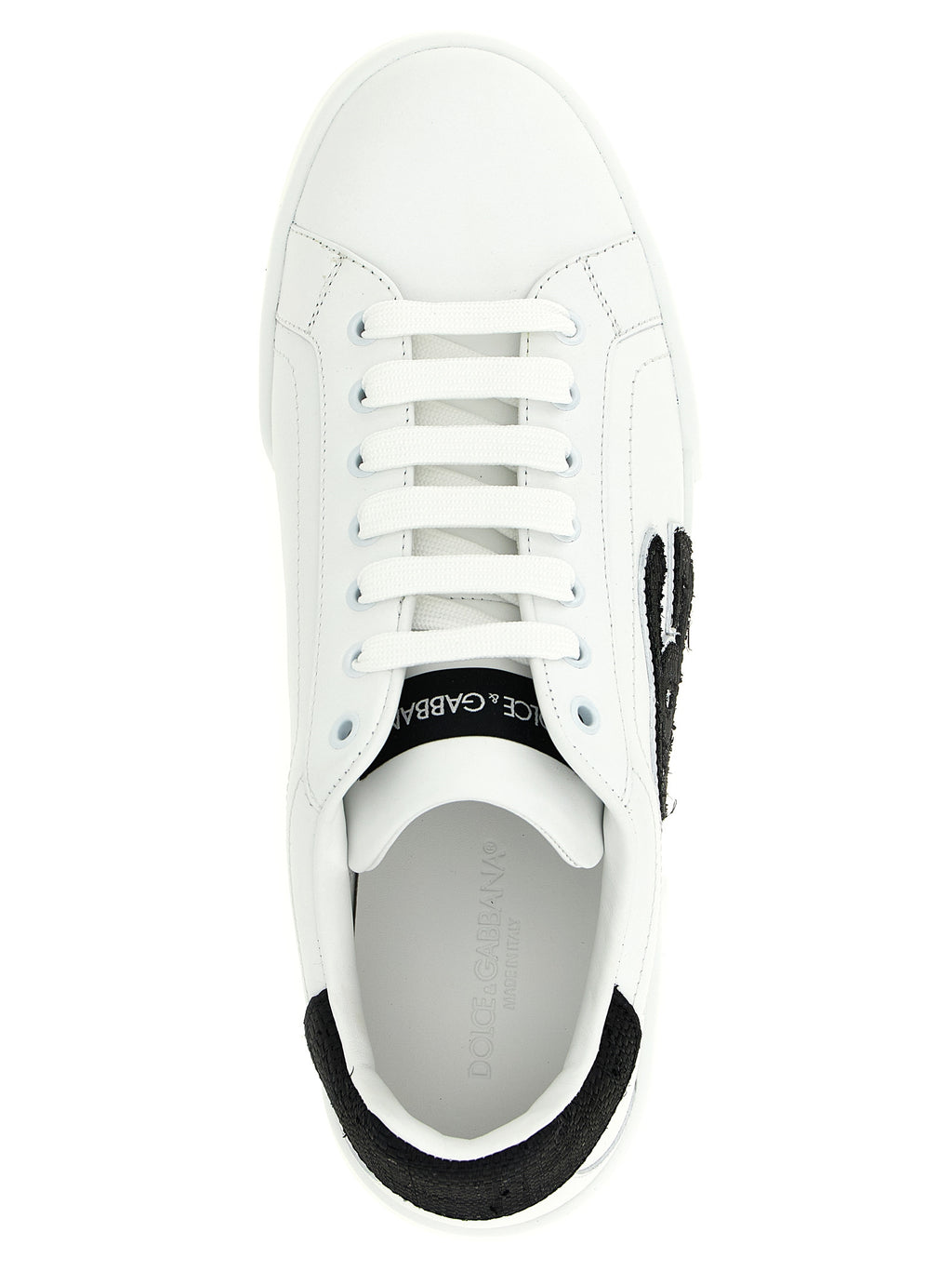 Bicolor Calfskin Low Top Sneakers