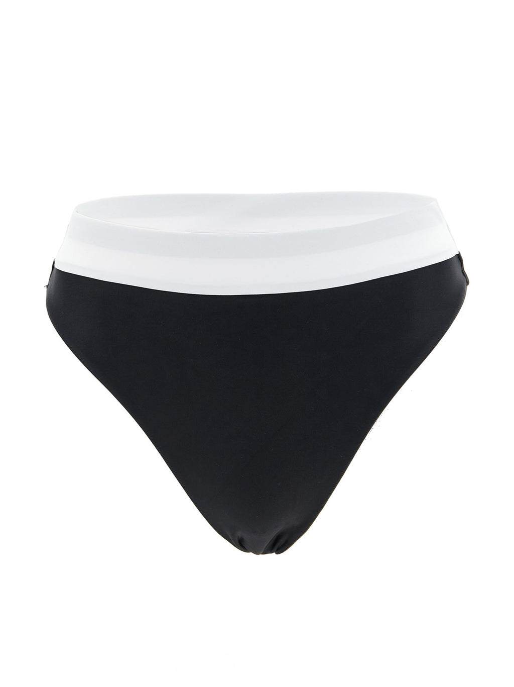 Bicolor Recycled Polyamide Swim Briefs