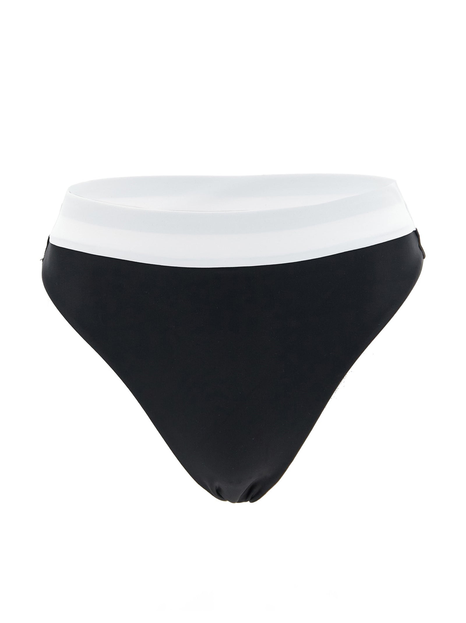 Bicolor Recycled Polyamide Swim Briefs