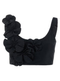 Black Recycled Polyamide Bikini