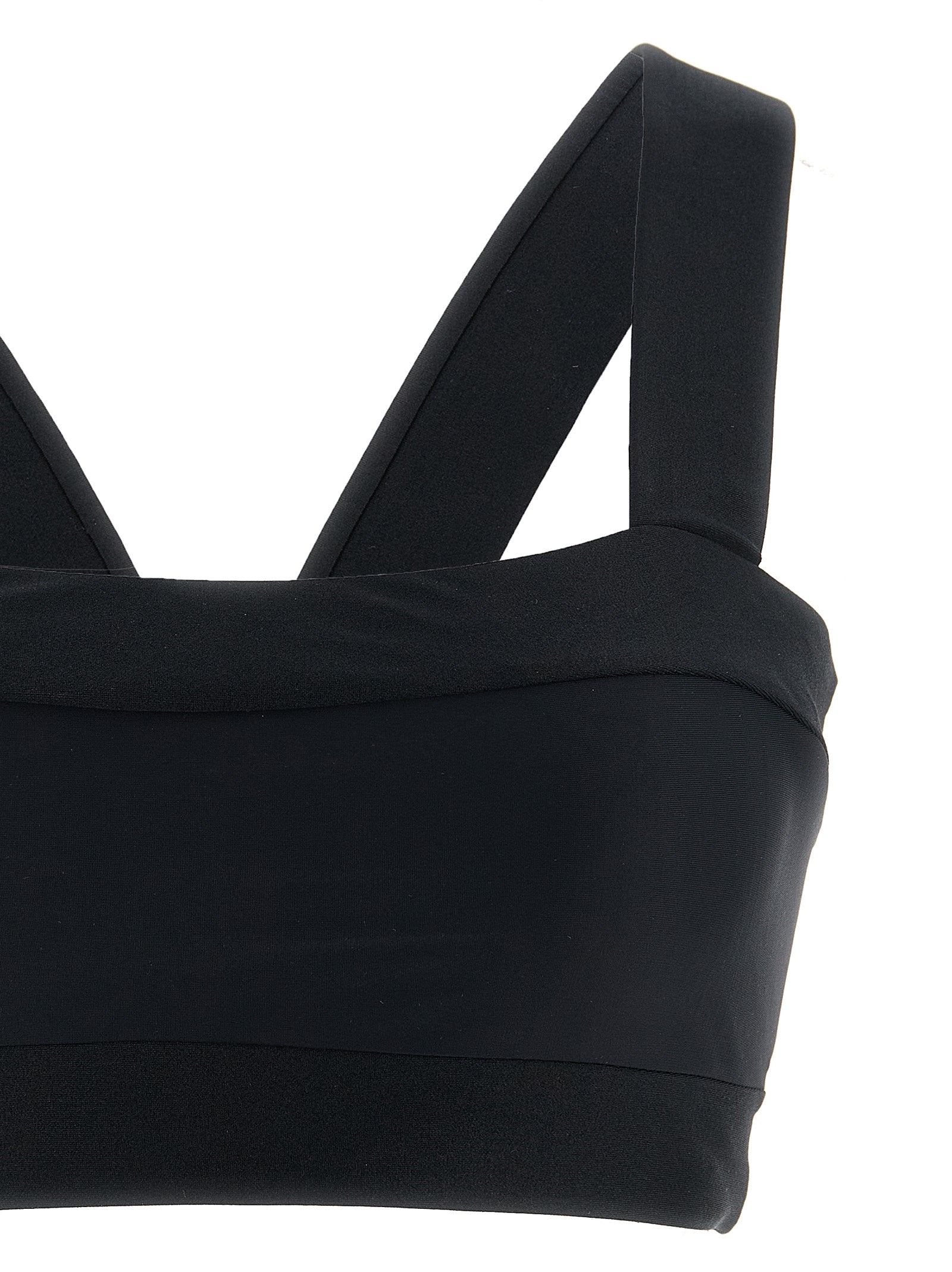 Black Recycled Polyamide Bikini