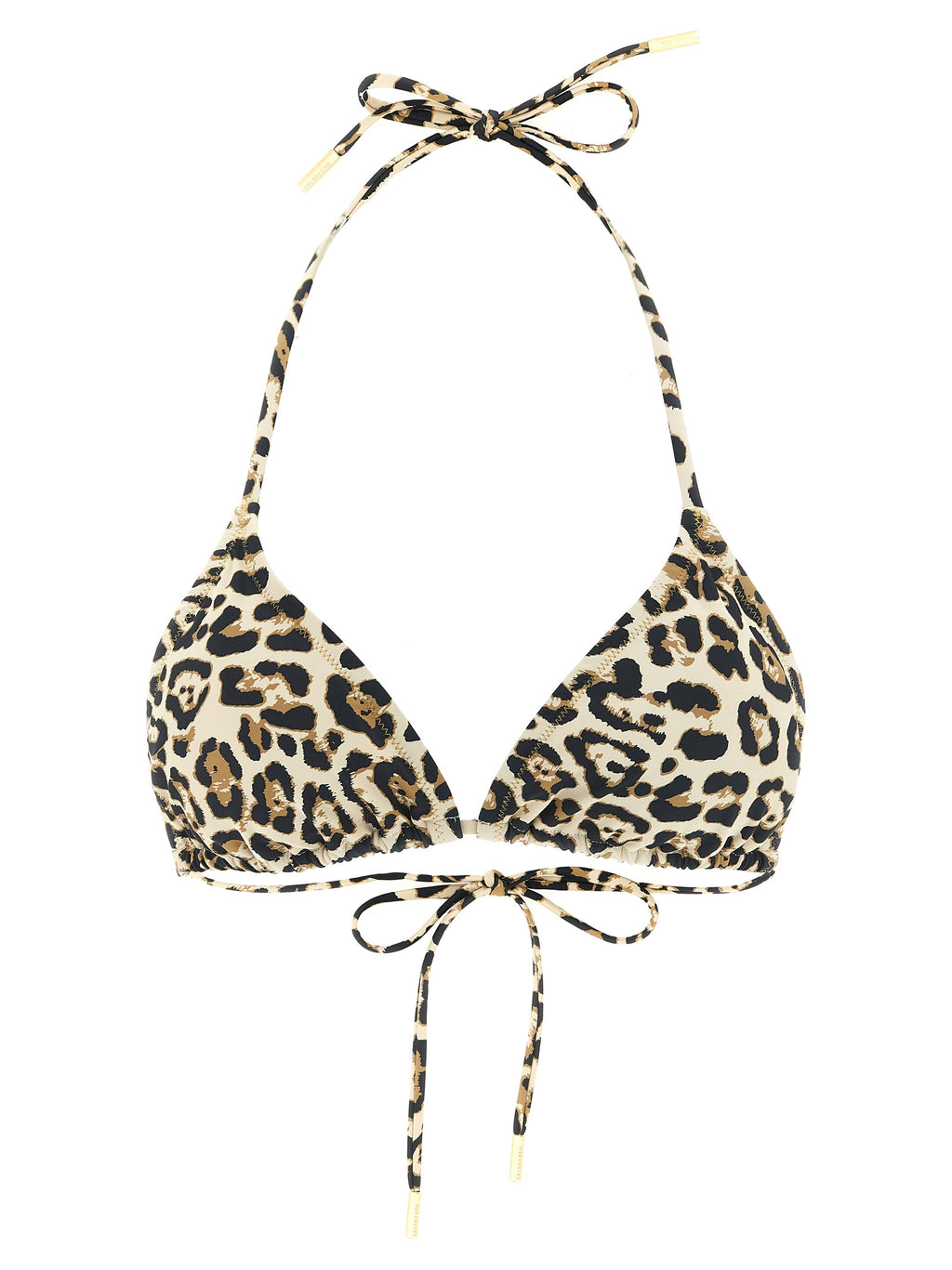 Beige Polyester Bikini