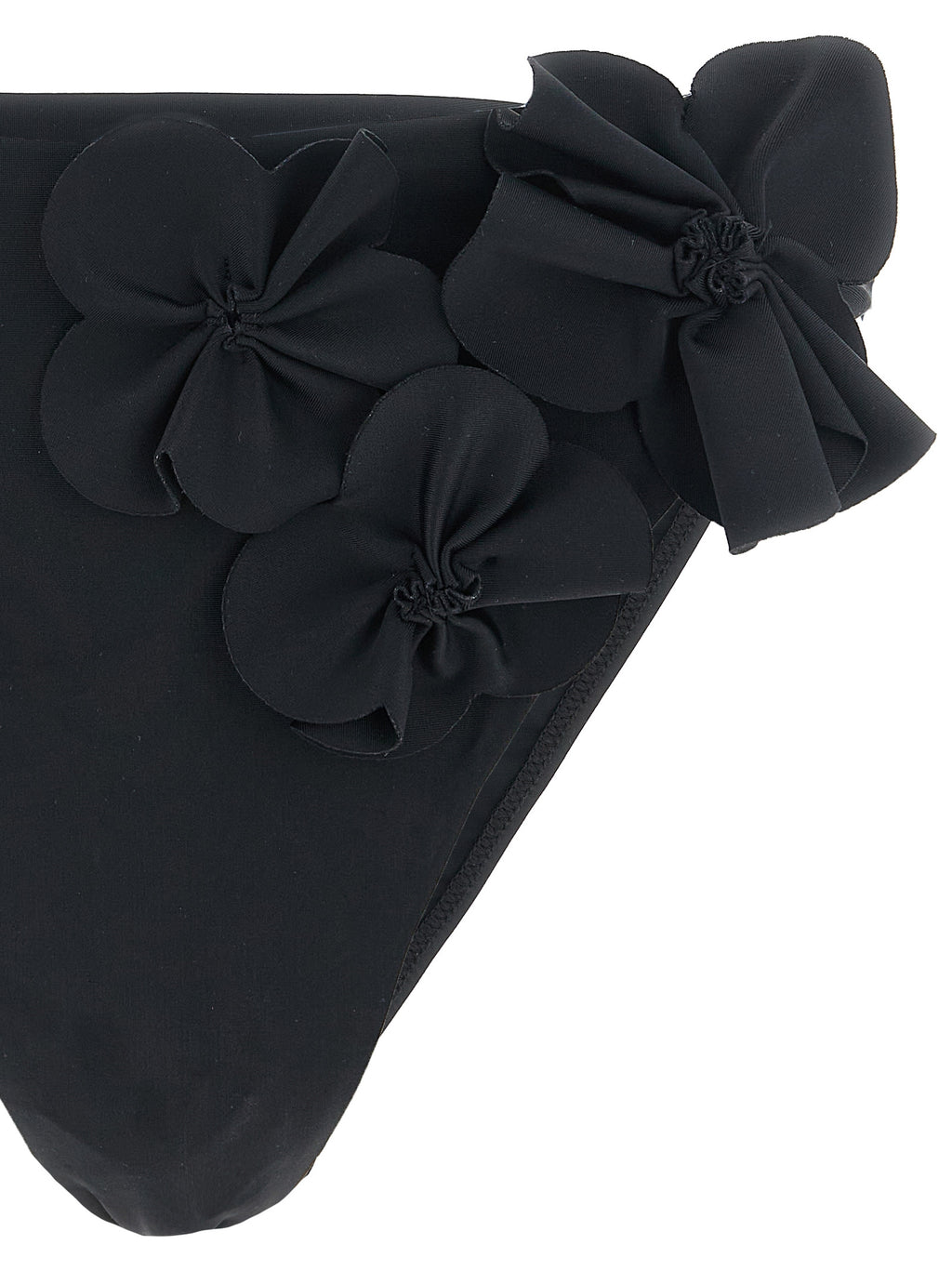 Black Recycled Polyamide Bikini