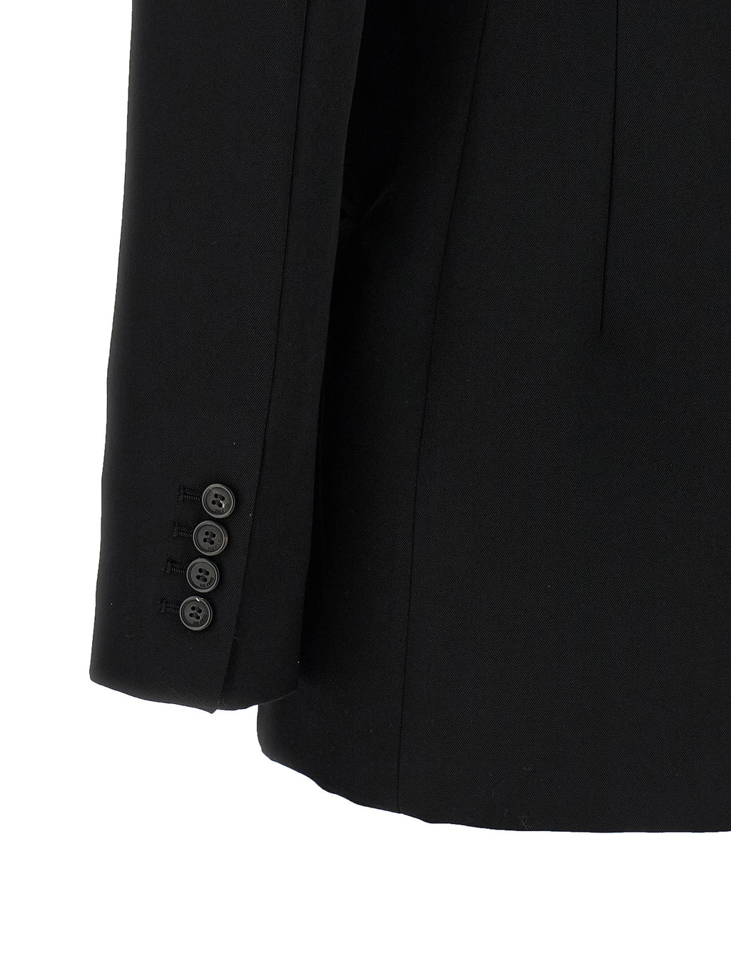 Black Virgin Wool Blazer
