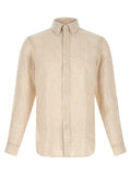 Beige Linen Blouse