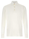 White Cotton Polo Shirt