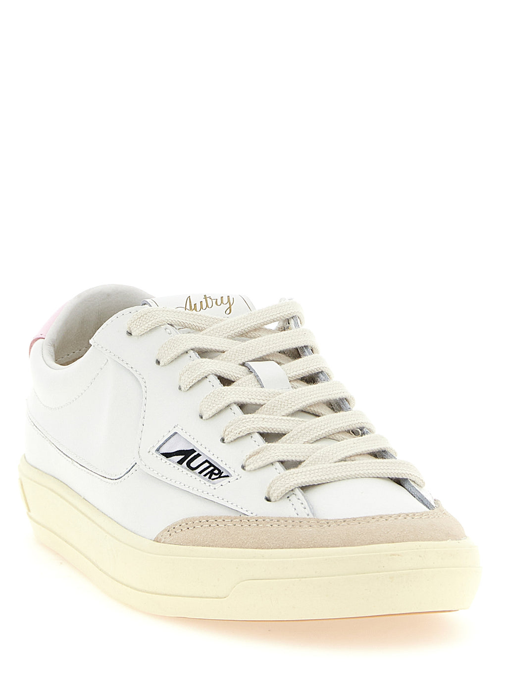 Multicolor Cowhide Low Top Sneakers