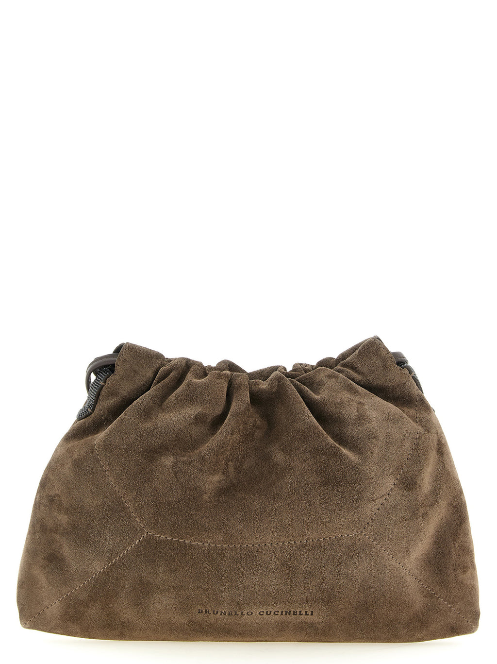 Brown Calfskin Clutch Bag